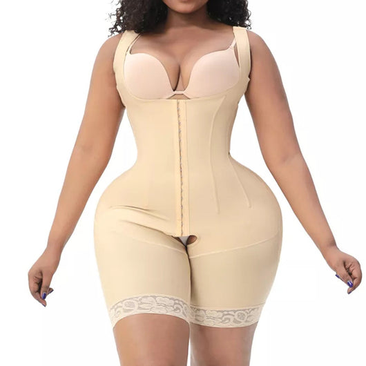 Faja Reductora de 9 Varillas de Acero - Levantador de Glúteos y Reductor de Cintura Talla Grande - Image 9