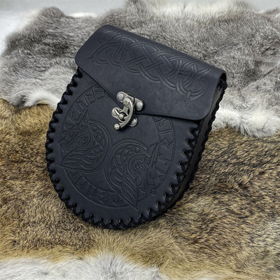 Bolsa Medieval Estilo Vikingo para Cintura - Monedero Vintage Artesanal - Image 14
