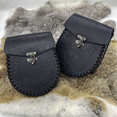 Bolsa Medieval Estilo Vikingo para Cintura - Monedero Vintage Artesanal - Image 28