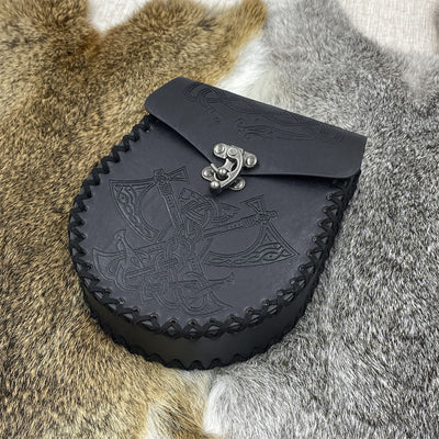 Bolsa Medieval Estilo Vikingo para Cintura - Monedero Vintage Artesanal - Image 32