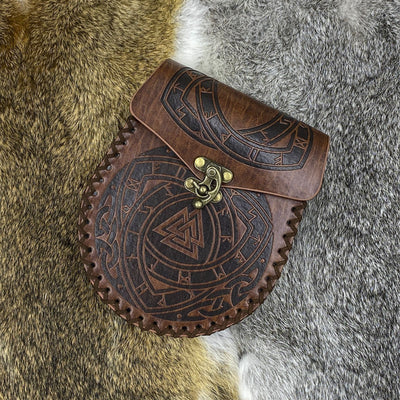 Bolsa Medieval Estilo Vikingo para Cintura - Monedero Vintage Artesanal - Image 33