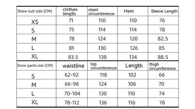 Traje de Esquí Veneer Impermeable y Cortavientos para Hombre y Mujer - Image 27