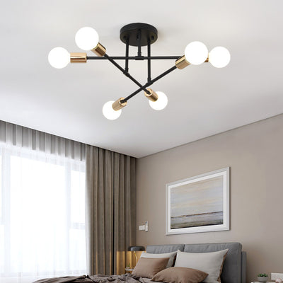 Lámpara de Techo Industrial 6 Focos para Sala, Dormitorio y Comedor - Image 13