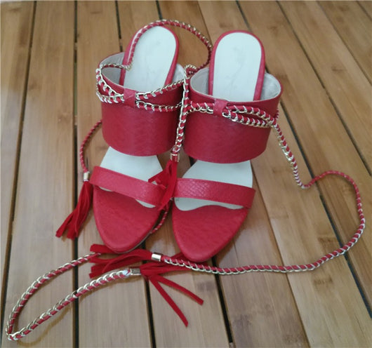 Sandalias de Tacón Alto con Tiras Ajustables - Image 11