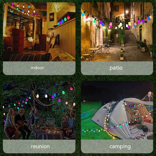 Guirnalda de Luces LED RGB Multicolor para Exterior - Image 15