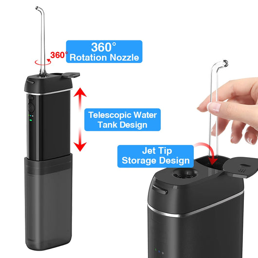 Irrigador Dental Portátil Inteligente con USB - 3 Velocidades y Tecnología Silenciosa - Image 12