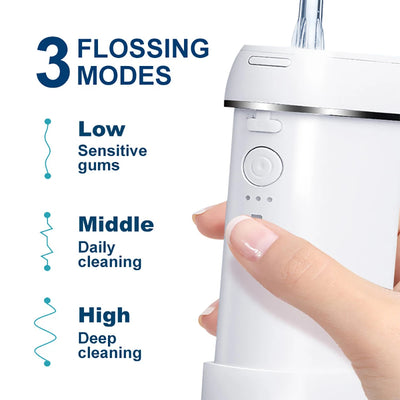 Irrigador Dental Portátil Inteligente con USB - 3 Velocidades y Tecnología Silenciosa - Image 14