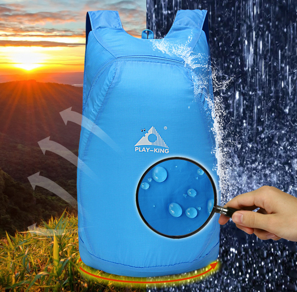 Mochila Plegable Ultraligera Impermeable para Viajes y Senderismo