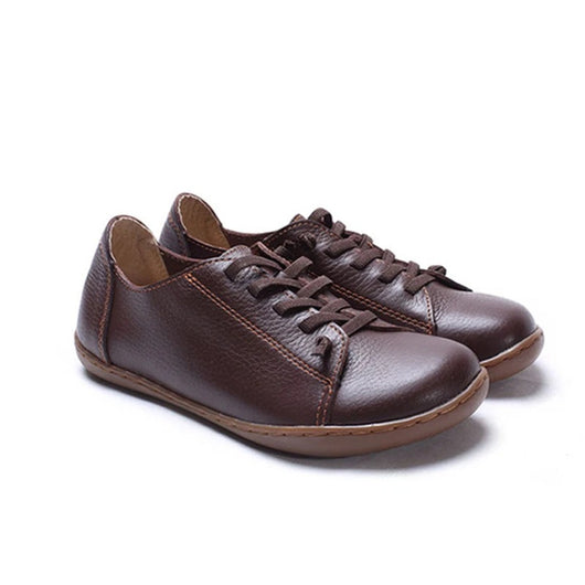 Zapatos de Cuero Genuino Hechos a Mano para Mujer Talla Grande - Image 9