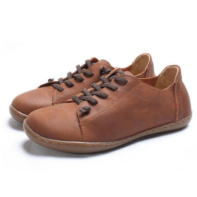 Zapatos de Cuero Genuino Hechos a Mano para Mujer Talla Grande - Image 10