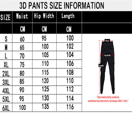 Pantalones Deportivos Holgados con Estampado Digital 3D - Pareja Europeo Americano - Image 19