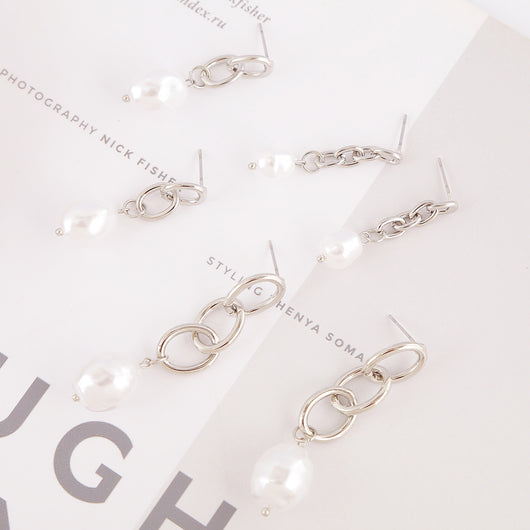 Aretes de Perlas Exquisitos para Mujer - Image 8