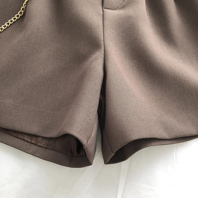 Traje Infantil Pantalón Ancho Retro Cintura Alta con Cadena - Image 9