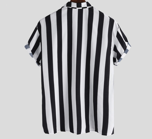 Camisa Casual Rayada para Hombre