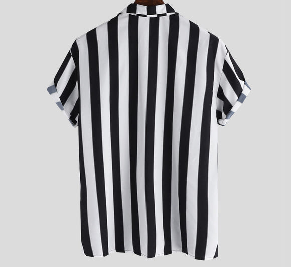 Camisa Casual Rayada para Hombre