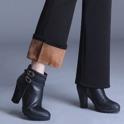 Pantalones Stretch Slim Rectos - Comodidad y Estilo