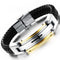 Pulsera de Acero Inoxidable con Cruz