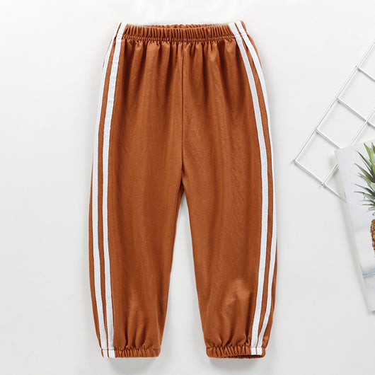 Pantalones deportivos casuales delgados para niños - Image 16