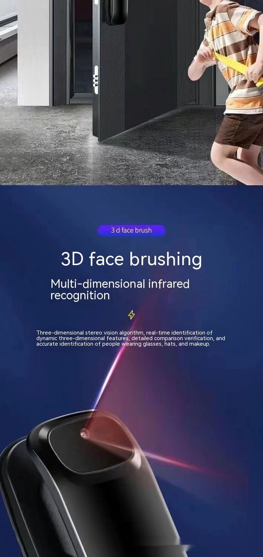 Cerradura Inteligente con Reconocimiento Facial 3D y Huella Dactilar - Image 17