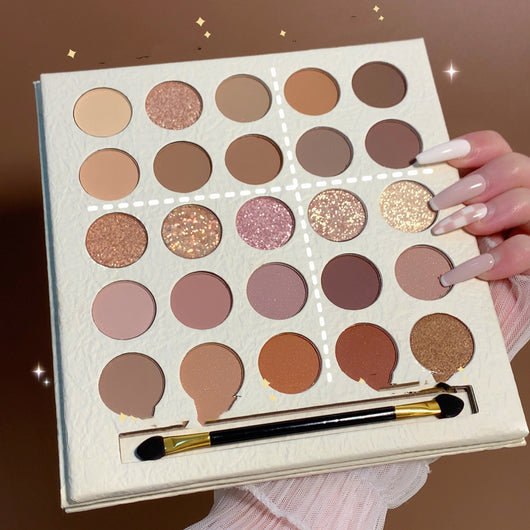 Paleta de Sombras Elf Milk Tea - Acabados Perlados y Mate - Image 10