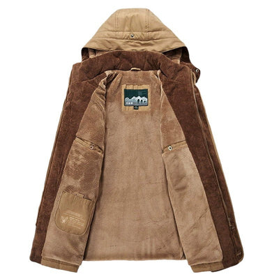 Abrigo de Invierno para Hombre, Estilo Parka con Forro Polar - Image 15
