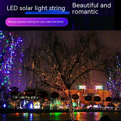 Luces LED Solares 8 Funciones para Exterior Resistentes al Agua - Image 9