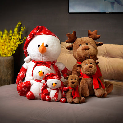 Peluche Navideño Muñeco de Nieve y Reno Ragdoll - Regalo Perfecto - Image 10