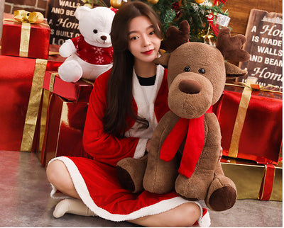 Peluche Navideño Muñeco de Nieve y Reno Ragdoll - Regalo Perfecto - Image 18