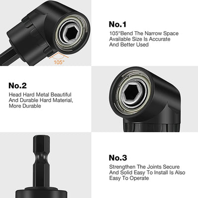 Adaptador de Impacto para Taladro Eléctrico - Set Completo de Puntas - Image 17