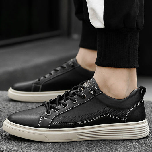Tenis Blancos Bajos Estilo Estudiante - Image 14