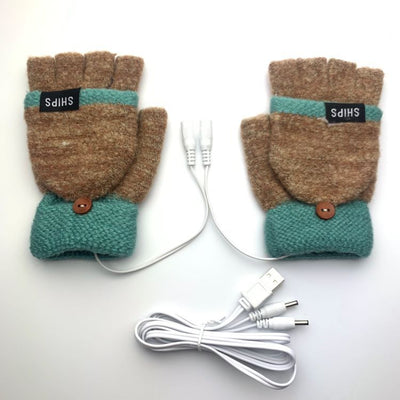 Guantes Calefactables USB Medio Dedo - Calor Instantáneo Interior y Exterior - Image 27