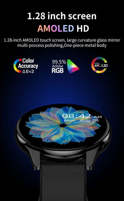 Reloj Inteligente Redondo con Llamadas por Bluetooth - Image 16