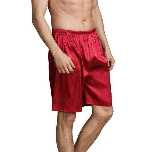 Pantalones Cortos de Seda para Hombre - Cómodos y Transpirables para Verano - Image 27