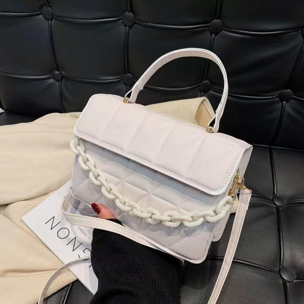 Bolso Mensajero Texturizado de Diseño Minimalista