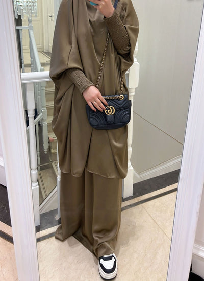 Vestido Camisero Oversize de Color Sólido para Uso Diario - Image 15