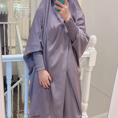 Vestido Camisero Oversize de Color Sólido para Uso Diario - Image 18