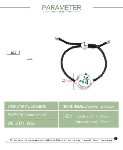 Pulsera Tejida de Aromaterapia - Image 14