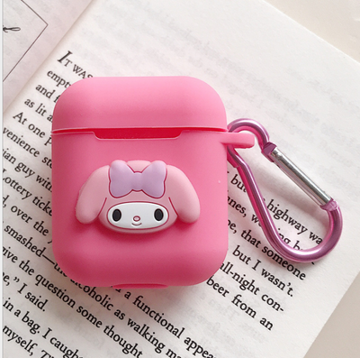Funda Protectora para AirPods con Diseño Kawaii - Carcasa Silicona Antigoipes Estilo Coreano Japonés - Image 34