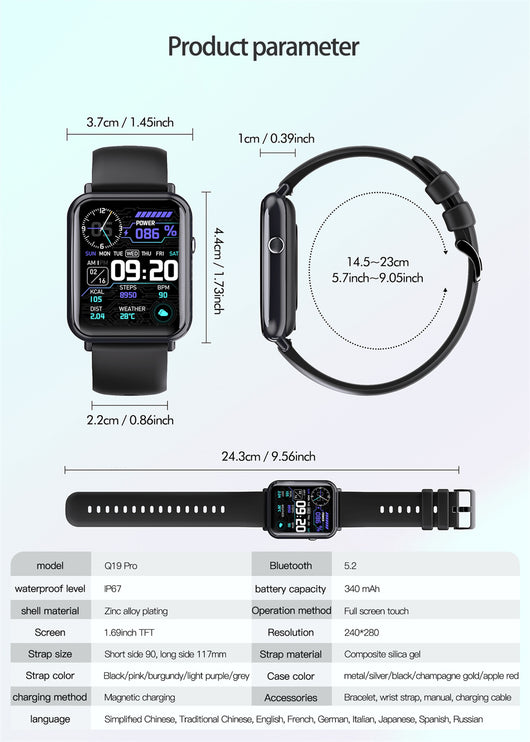 Reloj Inteligente Resistente al Agua - Image 23