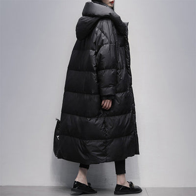 Abrigo de Plumón de Pato 90% Térmico Forrado en Polar para Invierno - Image 22