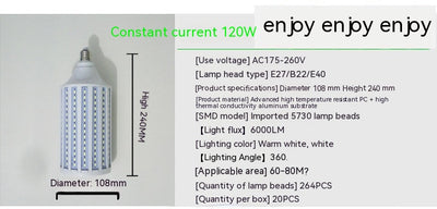 Foco LED Tipo Mazorca de Alta Potencia Ultra Brillante - Image 14