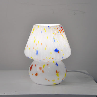 Lámpara de Mesa Hongo de Vidrio Artesanal - Image 7