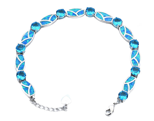Pulsera de Ópalo Cuadrado Redondo - Diseño Moderno - Image 10