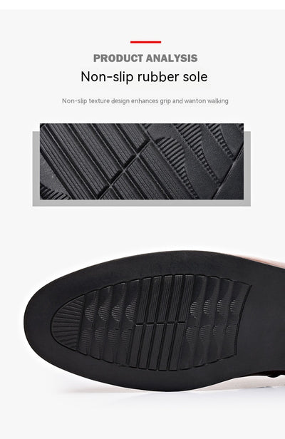 Zapatos de Cuero para Hombre con Tacón Bajo - Colección Ejecutiva - Image 10