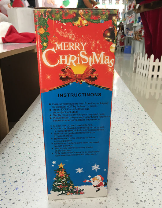 Papá Noel Bailarín Eléctrico con Música - Adorno Navideño Interactivo - Image 23