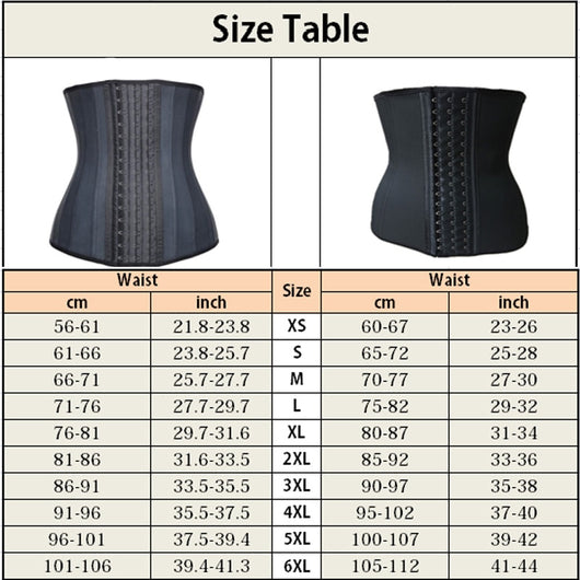 Faja Reductora de Látex con Cierre Ajustable - Cinturón Modelador Corporal - Image 8