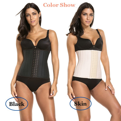 Faja Reductora de Látex con Cierre Ajustable - Cinturón Modelador Corporal - Image 9