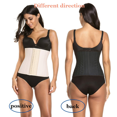 Faja Reductora de Látex con Cierre Ajustable - Cinturón Modelador Corporal - Image 10