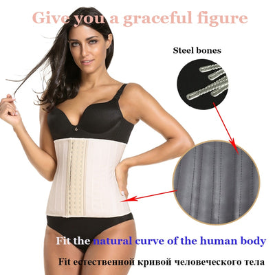 Faja Reductora de Látex con Cierre Ajustable - Cinturón Modelador Corporal - Image 11
