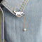 Broche de Gatito Anime con Perla - Accesorio de Moda Kawaii